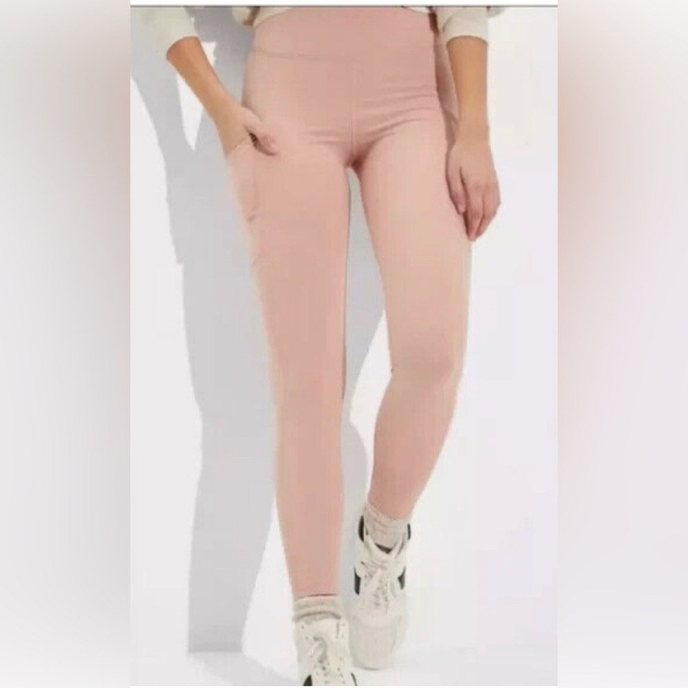 American Eagle The Everything Pocket Peach/Pink Legging - Size Medium - NWT